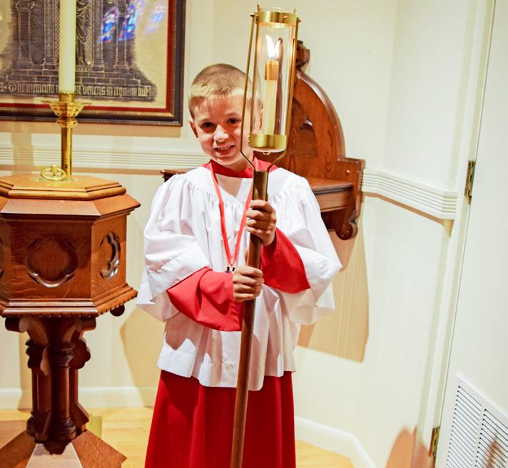 Acolytes, An Important Part of Worship by Deb Bockhold As in all Episcopal churches, Acolytes, because of the duties they perform, and the leadership they give to the congregation, are an integral