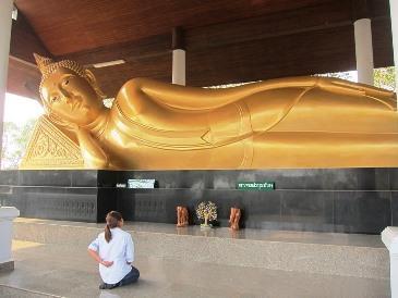 At one time, Ajahn Mun was staying in Wat Pa Nak Nimit, before his