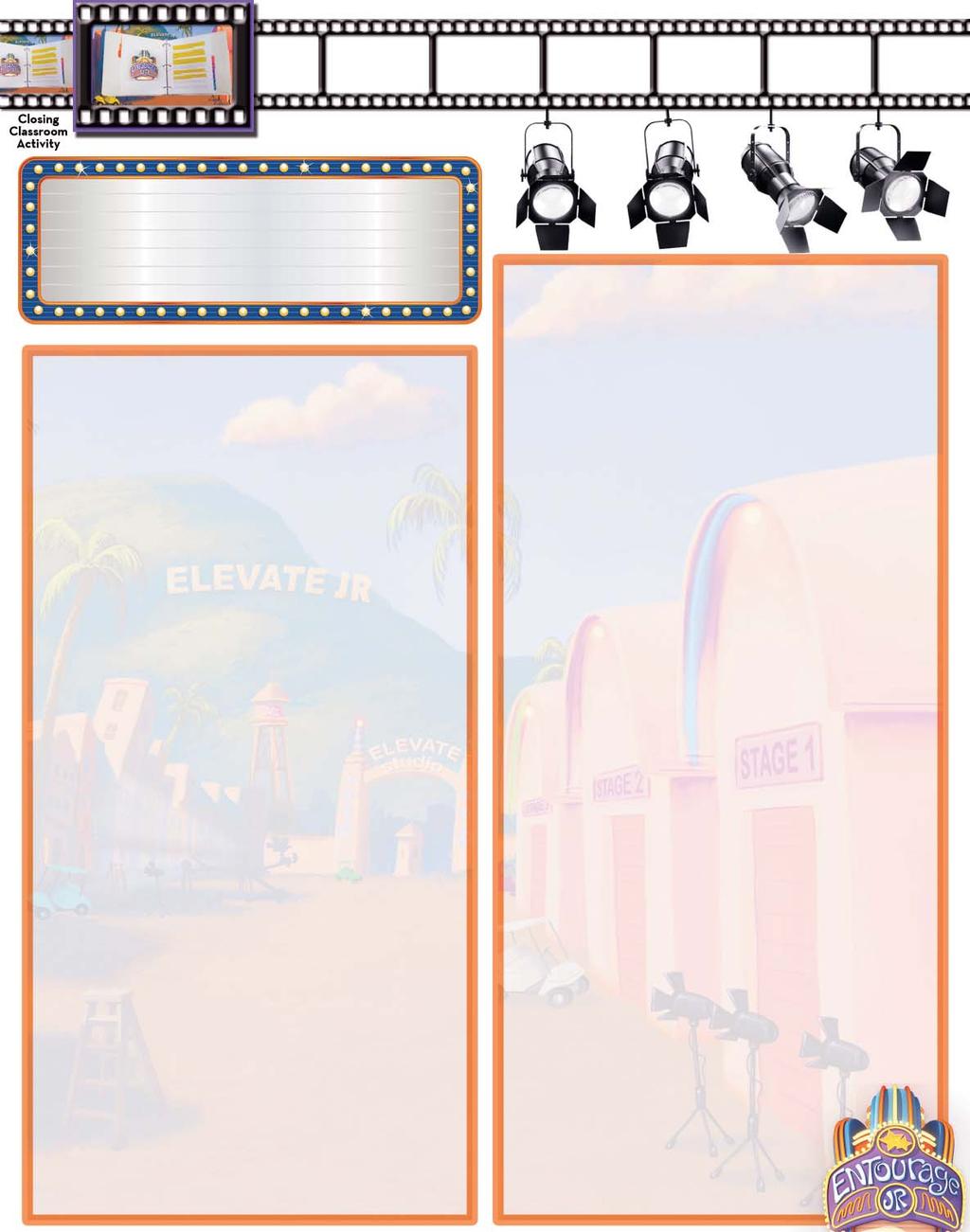 Pick Up Time Classroom Activity Movie Memory Game This activity will help the children remember their lesson for the day while they are waiting to be picked up.