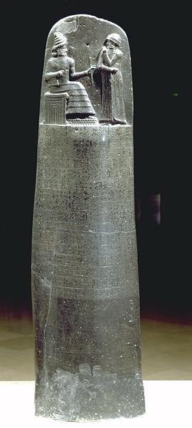 Code of Hammurabi One of the first sets of laws in the ancient world Written by a Babylonian King Stressed