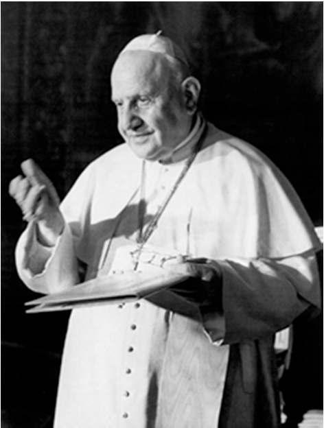 P 5 S/R, NH Humility is Salvation Pope St. John XXIII would stop and chat with everyone he encountered.