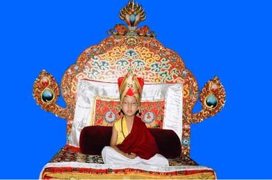 H.E. Asanga Rinpoche begins training as a Sakya lama in Nepal By Dhungsey Ani Vajra Sakya H. E. Asanga Rinpoche, Tharlam Monastery, Boudhanath, Nepal May 5, 2005.