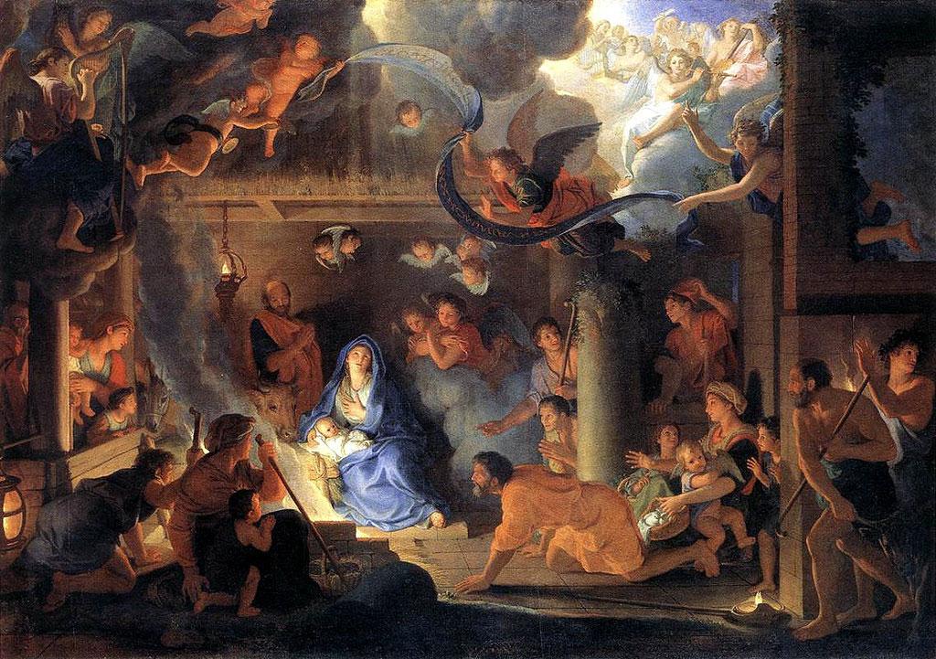 com Fax: 650-588-1481 Adoration of the Shepherds by Charles Le Brun, 1689 Fourth Sunday of Advent and