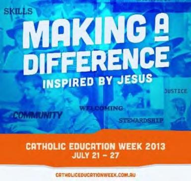 CONGRATULATIONS TO ANNE STANDING Congratulations to Mrs Anne Standing, who has been nominated for a highly prestigious SPIRIT OF CATHOLIC EDUCATION AWARD in 2013.