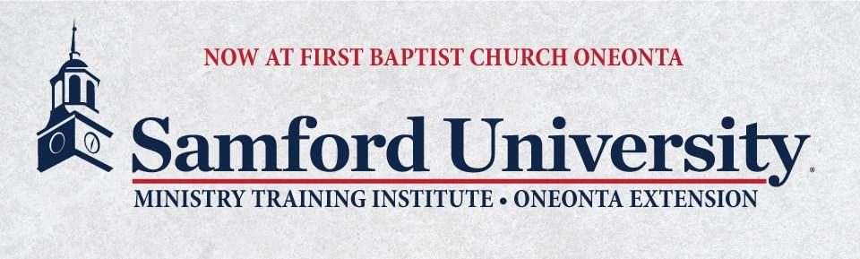 First Baptist is honored to announce that we have partnered with the Samford Ministry Training Institute (MTI).