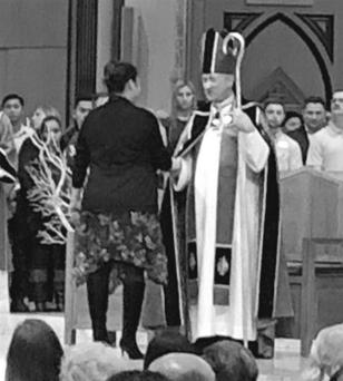 PAGE TWO YÜÉÅ à{x ctáàéüëá Wxá~ YÜÉÅ à{x ctáàéüëá Wxá~ As I spoke about at the Masses last weekend, Bishop Manz (our vicar for Vicariate IV) has asked me to serve as the administrator of St.