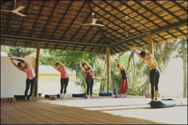 gyms that offer yoga emphasize the physical exercise without teaching the essential selfawareness that differentiates yoga from any exercise.