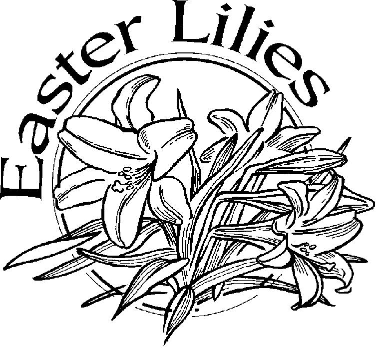 Easter Memorial Flowers Memorial gifts will be used to purchase Easter lilies for the church chancel on Easter Sunday.