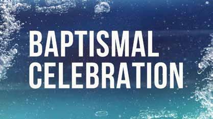 FBBC EVENTS BAPTISMAL CELEBRATION Sunday, April 8 @ 10:30 a.m. First Bible Baptist Church Call the church office, go to fbbc.