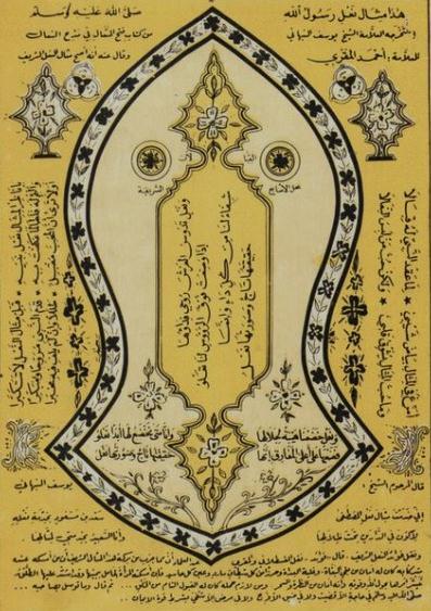 History of Drawing the Image of the Blessed Sandal: From those who drew an image of the blessed Sandal, approved its miraculous blessings and served it from the Hadith Raddi Allaho Ta ala Masters