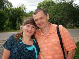 He lives in Stary Bilous. Natasha telephoned him and invited to come to our family evangelism and he did. More then that - he repented Natasha had huge tears running down her cheeks.