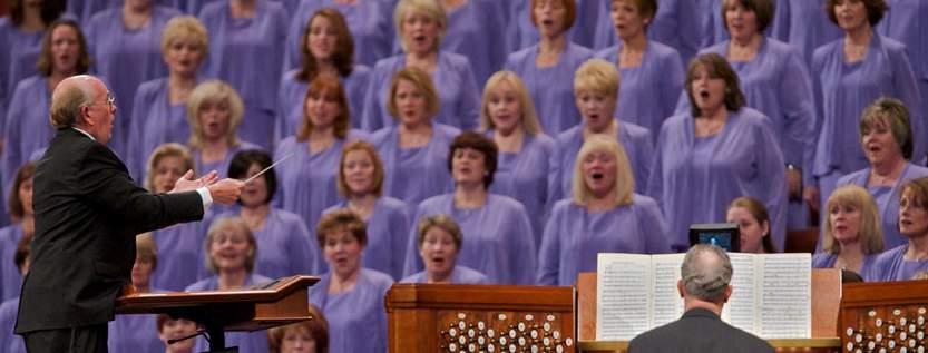 The Tabernacle Choir This world-famous volunteer choir has performed all over the world, won a Grammy, and participated in the inauguration of U.S. presidents.