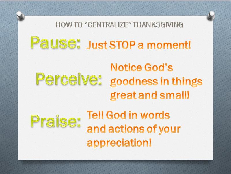 Let s take a closer look at the context of the first line of the 1961 Thanksgiving Proclamation: Psalms 92:1-4: (NASB) 1 It is good to give thanks to the LORD and to sing praises to Your name, O Most