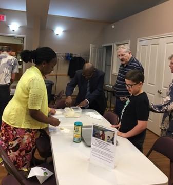 Church School News Intergenerational Sessions Thank you to everyone who came to last month s intergenerational session on the Lord s Supper En la mesa de Dios/At God's Table!
