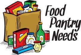 Food Pantry Volunteers Needed Denise and David McKenne will be leaving the Food Pantry at the end of 2017.