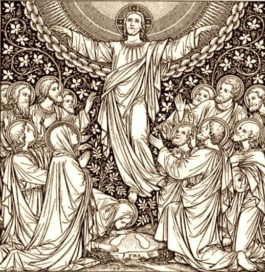 The Ascension of the Lord Page 4 THE ASENSION OF THE LORD INTO HEAVEN On this Solemnity of the Ascension of the Lord into Heaven, we need to remind ourselves that even though the Risen Lord