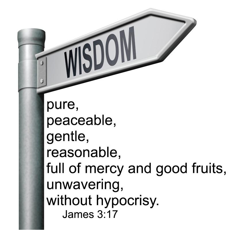 Wisdom True Or False? Text: James 3:13-18 Series: Book of James [#7] Pastor Lyle L. Wahl Theme: True Wisdom Leads To Peaceful, Righteous Living.