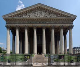 Napoleon commissioned a temple in its place to commemorate his armies.