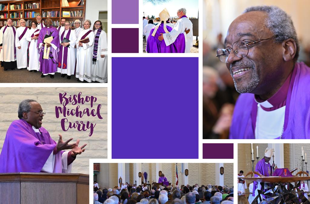 What a joyous celebration on March 10 when Presiding Bishop Michael Curry was our preacher and celebrant! Visit our website to see his powerful sermon.