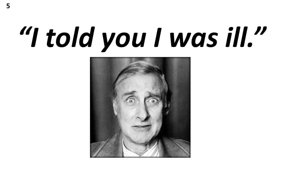 Spike Milligan s infamous epitaph ( I told you I was ill.) reminds us all of the invisibility of much mental disability.