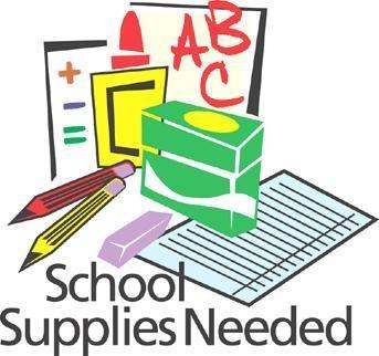 ! SCHOOL SUPPLIES NEEDED: *Spiral Notebooks 70-80 sheets, 8 X11 1/2 Wide