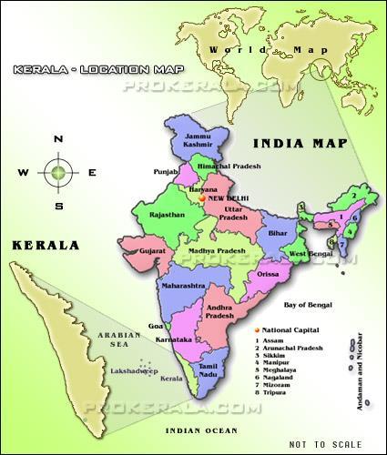KERALA Kerala is one of the 28 states of India. Capital City: Thiruvananthapuram Language: Malayalam The etymology of Kerala is a matter of conjecture.
