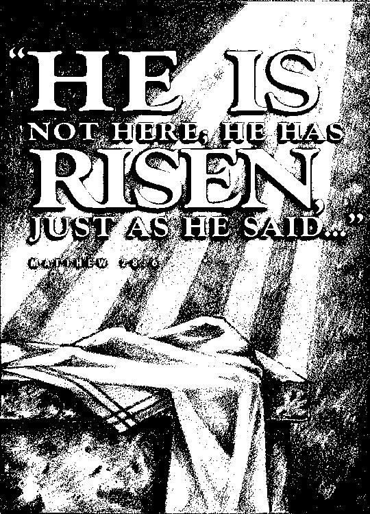 Happy, Blessed, Holy Easter to all!
