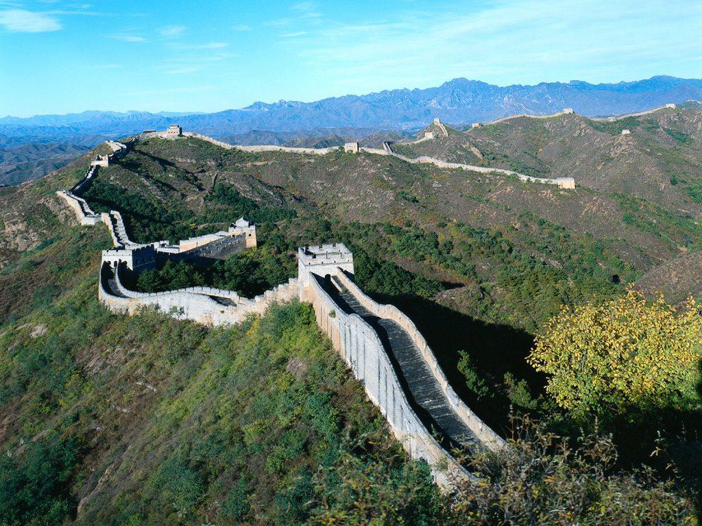 Great Wall of China Built by peasants who were forced to work or face death Around 1
