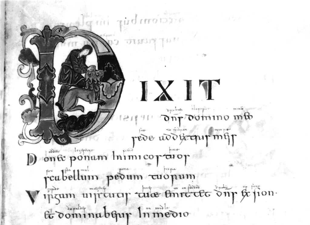 Origins 5 From speech to writing For several hundred years, little was written in any of the dialects of Old English.