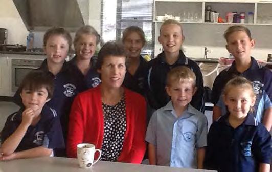 MJR Morning Tea On the last day of Term 1, I was fortunate to share a special morning tea with our eight MJR Stars.