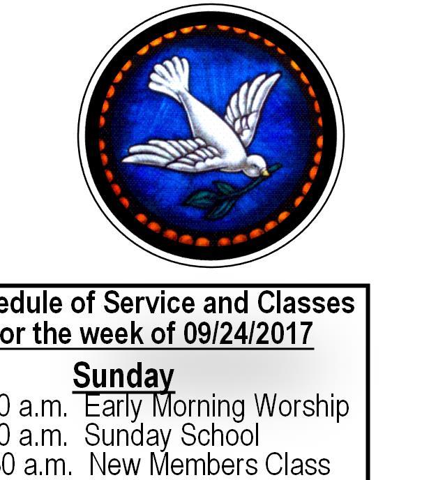 Baptist Church 1733 Hungary Road, Henrico, VA Prayer & Praise @ 6:30 PM Revival Service @ 7:00 PM 2nd & 3rd Sunday s Children s