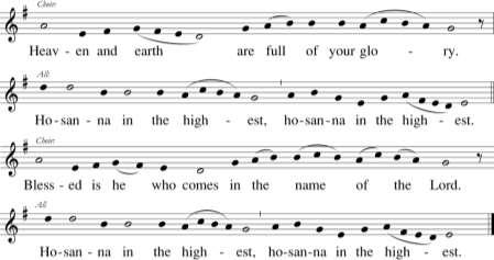Music: Missa Emmanuel, Richard Proulx (b. 1937) 1991 GIA Publications, Inc. Let us proclaim the mystery of faith: Christ has died.