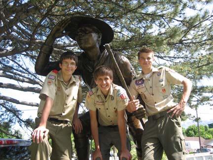 Eagle Project Commemorates 100 years of Scouting Tom Smith is a priest in the Woods Cross 6 th Ward, Woods Cross Utah North Stake.