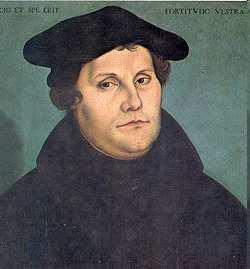 Martin Luther (Lutheran) "The organ in