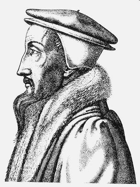 John Calvin (Presbyterian) "It is no more suitable than the