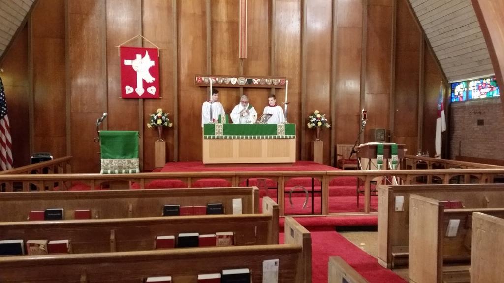 P A G E 2 Congratulations! The Coohill brothers serving together with Deacon Jacques Girard.