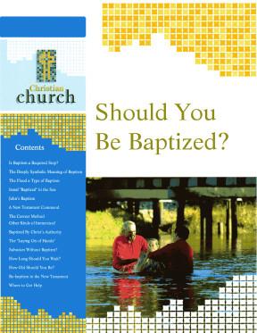 L i t e r a t u r e B i b l e S t u d i e s O u t r e a c h M a t e r i a l This lesson will ask and answer such questions as: What is baptism? What is its biblical history? What is its purpose?