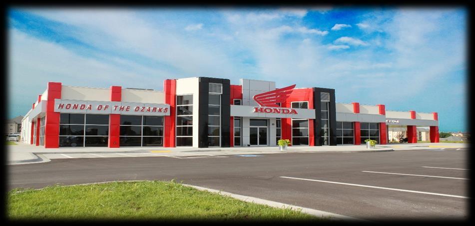 Honda Of The Ozarks in Springfield isn t just any motorcycle dealership; they re a Honda Powerhouse, and the only Powerhouse dealer in Missouri.