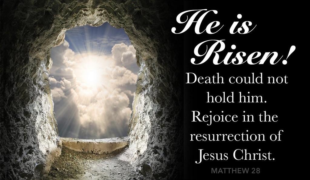 Christ arose! Vainly they watch His bed, Jesus, My Savior; vainly they seal the dead, Jesus, my Lord! Death cannot keep his Prey, Jesus, my Savior; He tore the bars away, Jesus my Lord!