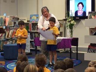 say goodbye to our much loved teacher and colleague, Mrs Geraldine
