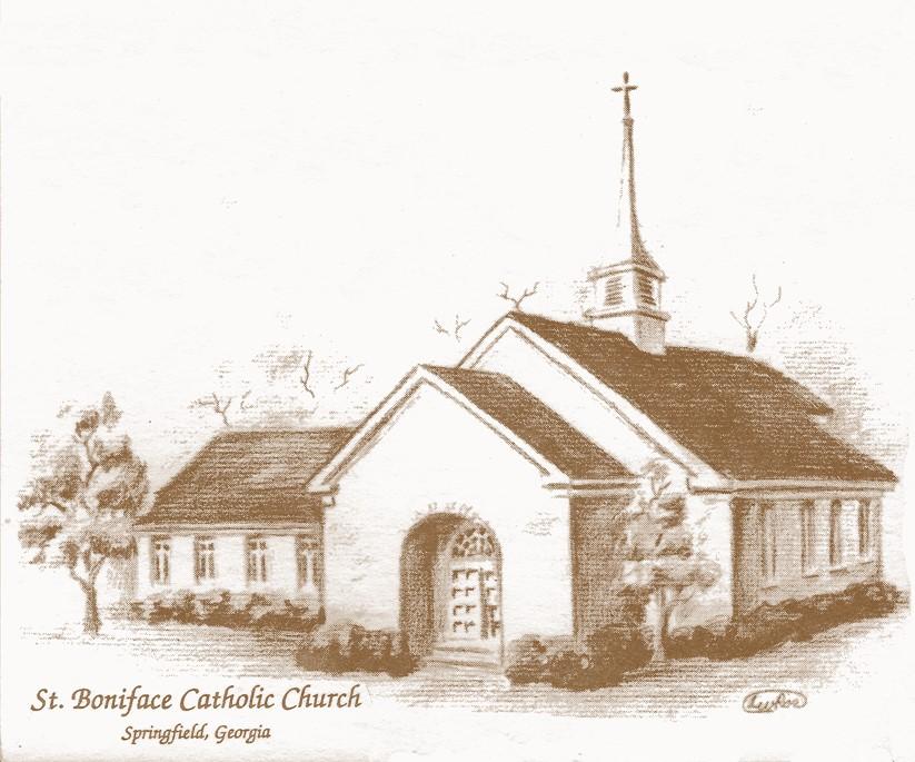 St. Boniface Catholic Church 1952 GA Hwy. 21 South Springfield, GA 31329 January 13, 2019 The Baptism of the Lord PARISH STAFF FR.