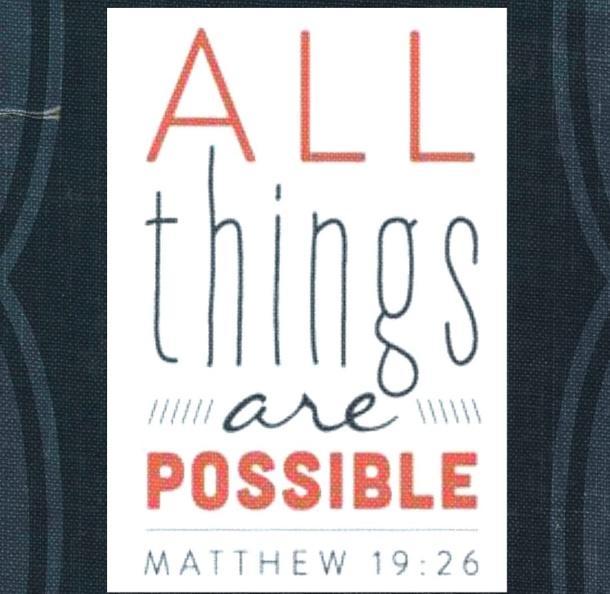 STM DEVOTIONAL But Jesus looked at them and said to them, With men this is impossible, but with God all things are possible.