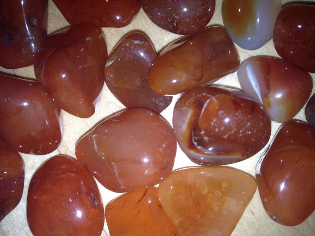 Carnelian: Second/Sacral Chakra; to give you the oomph to get