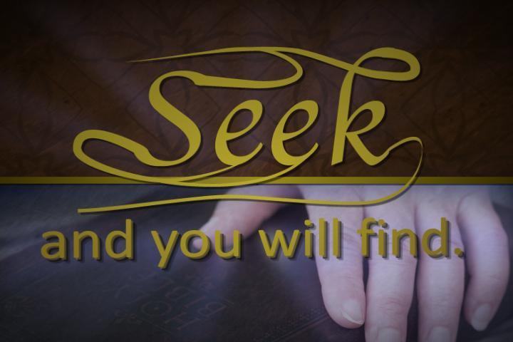 Ask and it will be given to you; seek and you shall find; knock and the door will be opened to you. (Jesus words in Matthew 7: 7-8) How is your faith?