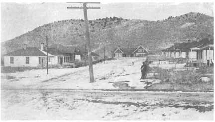 132 HISTORY OF IUAB COUNTY Jesse Knight's company houses, servicing Knight's Smelter at Silver City, ca. 1920s.