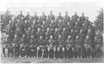 JUAB COUNTY IN THE WORLD WAR II ERA 233 Nephi's National Guard unit in 1929. (Pearl Wilson) Extensive drives were conducted to collect used fat, rubber, and "junk" metal.