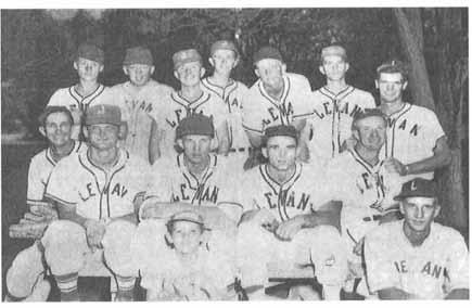 JUAB COUNTY IN THE WORLD WAR II ERA 243 Levan's baseball team hosted a tournament in 1957. (Clinn Morgan) Gardens was constructed.
