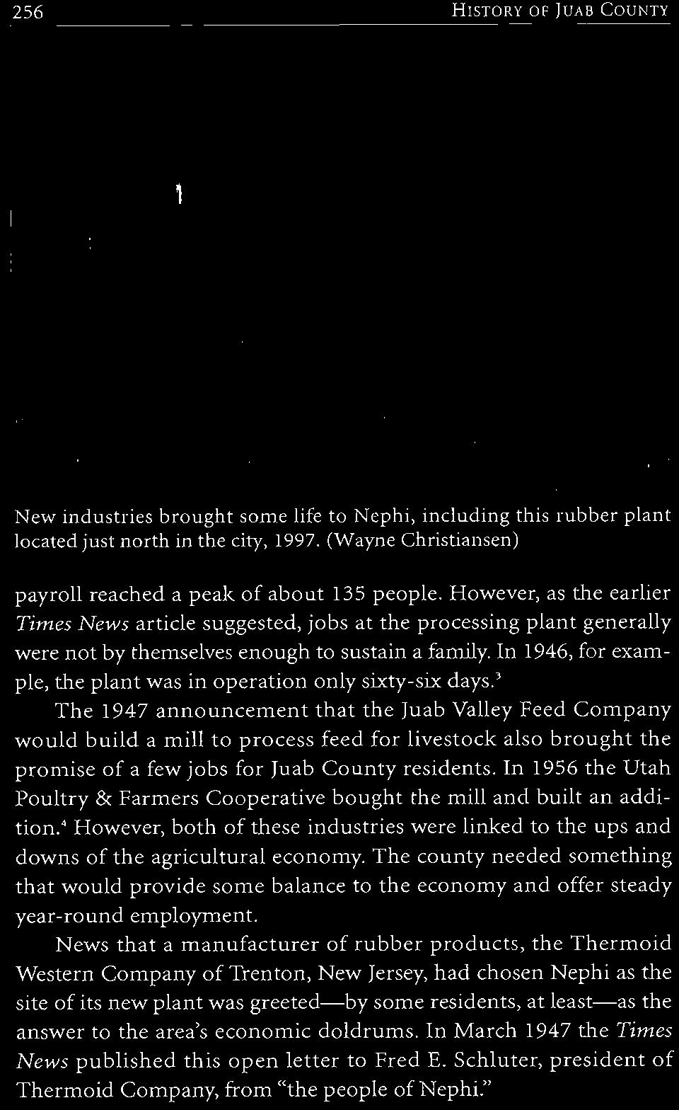 In 1946, for example, the plant was in operation only sixty-six days.