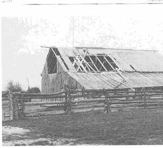 268 HISTORY OF JUAB COUNTY Old barn remains one of few buildings in Mills, 1997.