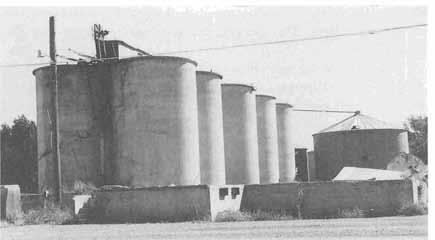 JUAB COUNTY'S MORMON SETTLEMENTS IN THE TERRITORIAL PERIOD 81 Remnants of the Gem Flour Mill, Nephi, 1998. (Wayne Christiansen) Problems of inadequate facilities continued.